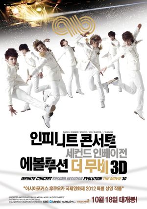 INFINITE Concert Second Invasion Evolution the Movie 3D's poster