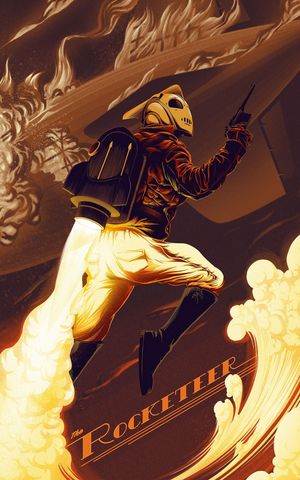 The Rocketeer's poster