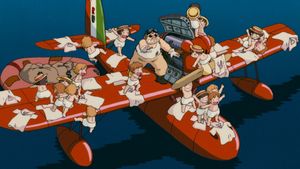 Porco Rosso's poster