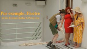 Par exemple, Electre's poster