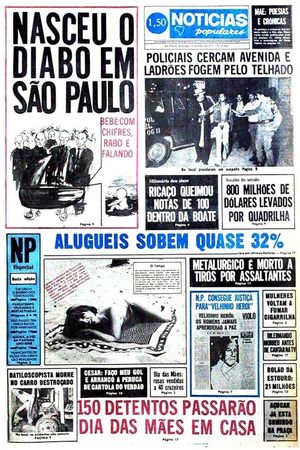 The Devil Baby Was Born in São Paulo's poster