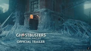 Ghostbusters: Frozen Empire's poster