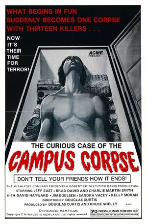 The Curious Case of the Campus Corpse's poster