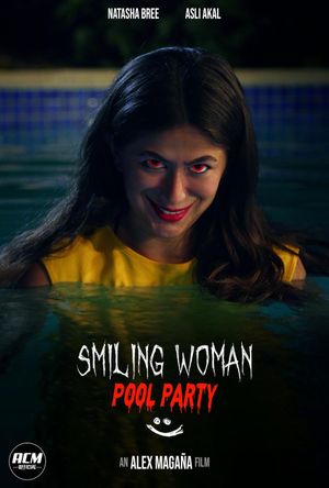 Smiling Woman Pool Party's poster