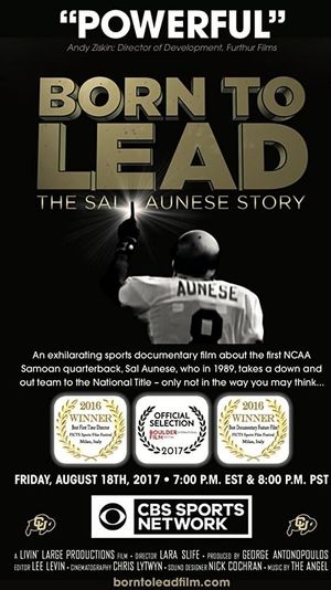 Born To Lead: The Sal Aunese Story's poster