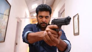 Miruthan's poster