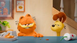 The Garfield Movie's poster