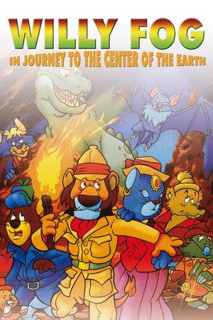 Willy Fog in Journey to the Center of the Earth's poster