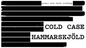 Cold Case Hammarskjöld's poster