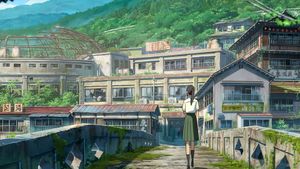 Suzume's poster