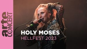 Holy Moses - Hellfest 2023's poster