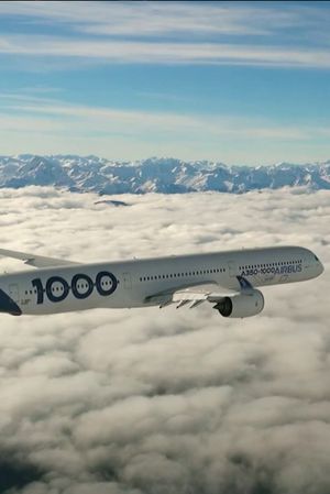 Making of: Airbus A350's poster