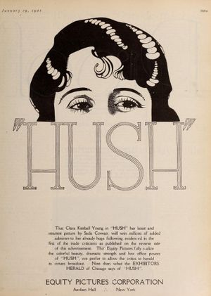 Hush's poster
