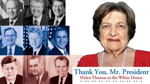 Thank You, Mr. President: Helen Thomas at the White House's poster