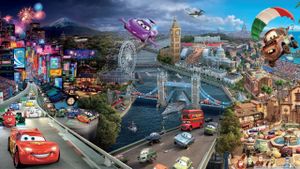 Cars 2's poster