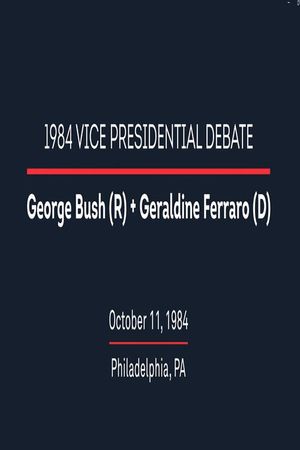 1984 Vice Presidential Debate's poster