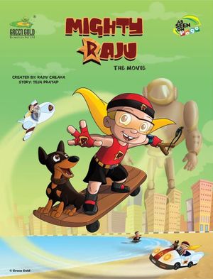 Mighty Raju: The Movie's poster