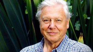 Gorillas Revisited with Sir David Attenborough's poster