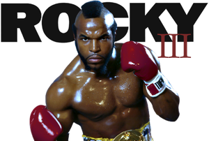 Rocky III's poster