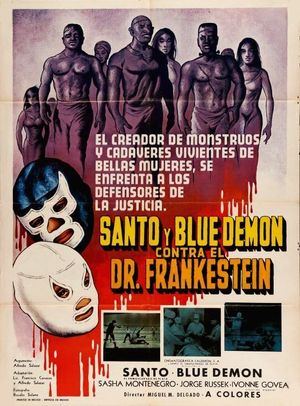 Santo and Blue Demon vs. Dr. Frankenstein's poster