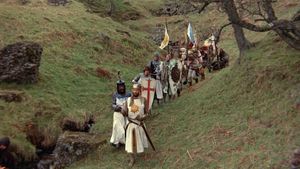 Monty Python and the Holy Grail's poster