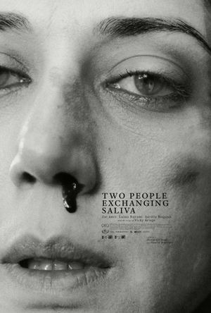 Two People Exchanging Saliva's poster