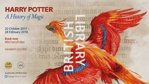 Harry Potter: A History of Magic's poster