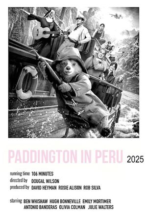 Paddington in Peru's poster