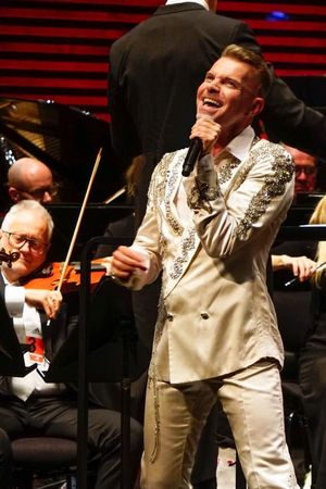 Paul Oscar with the Icelandic Symphony Orchestra's poster image