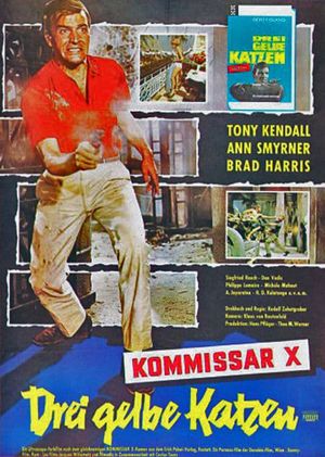 Kommissar X - Drei gelbe Katzen's poster