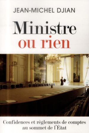 Ministre ou rien's poster