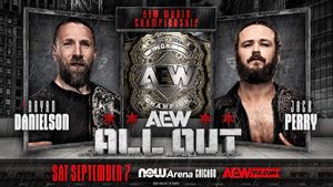 AEW All Out's poster