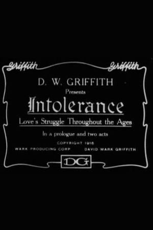 Intolerance's poster