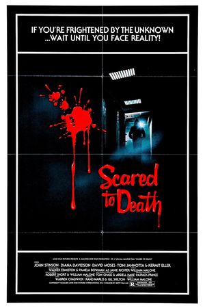 Scared to Death's poster