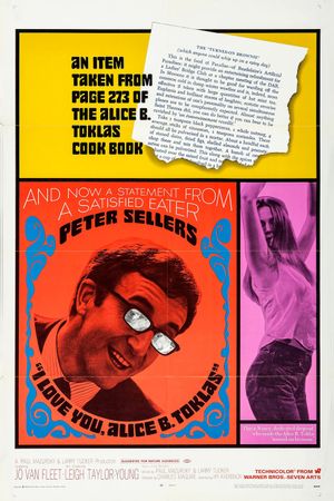 I Love You, Alice B. Toklas!'s poster