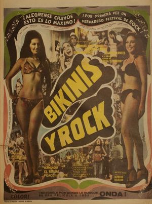 Bikinis y rock's poster