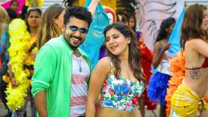 Anjaan's poster