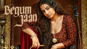 Begum Jaan's poster