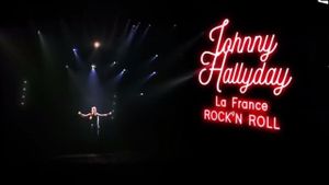 Johnny Hallyday, la France Rock'n Roll's poster