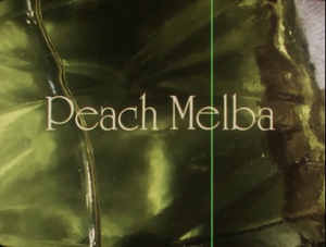 Peach Melba's poster