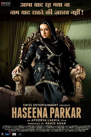 Haseena's poster