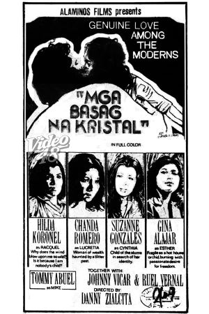 Mga basag na kristal's poster