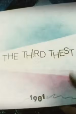 The Third T(h)est's poster
