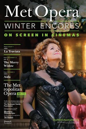 The Metropolitan Opera: The Merry Widow's poster