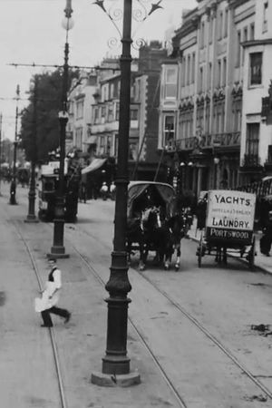Tram Journey through Southampton's poster