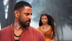 Raavanan's poster