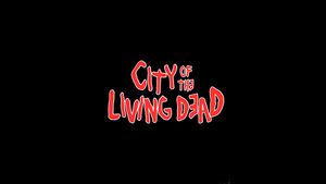 City of the Living Dead's poster
