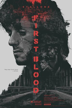 First Blood's poster