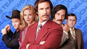Anchorman: The Legend of Ron Burgundy's poster