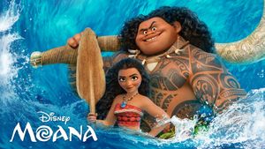 Moana's poster